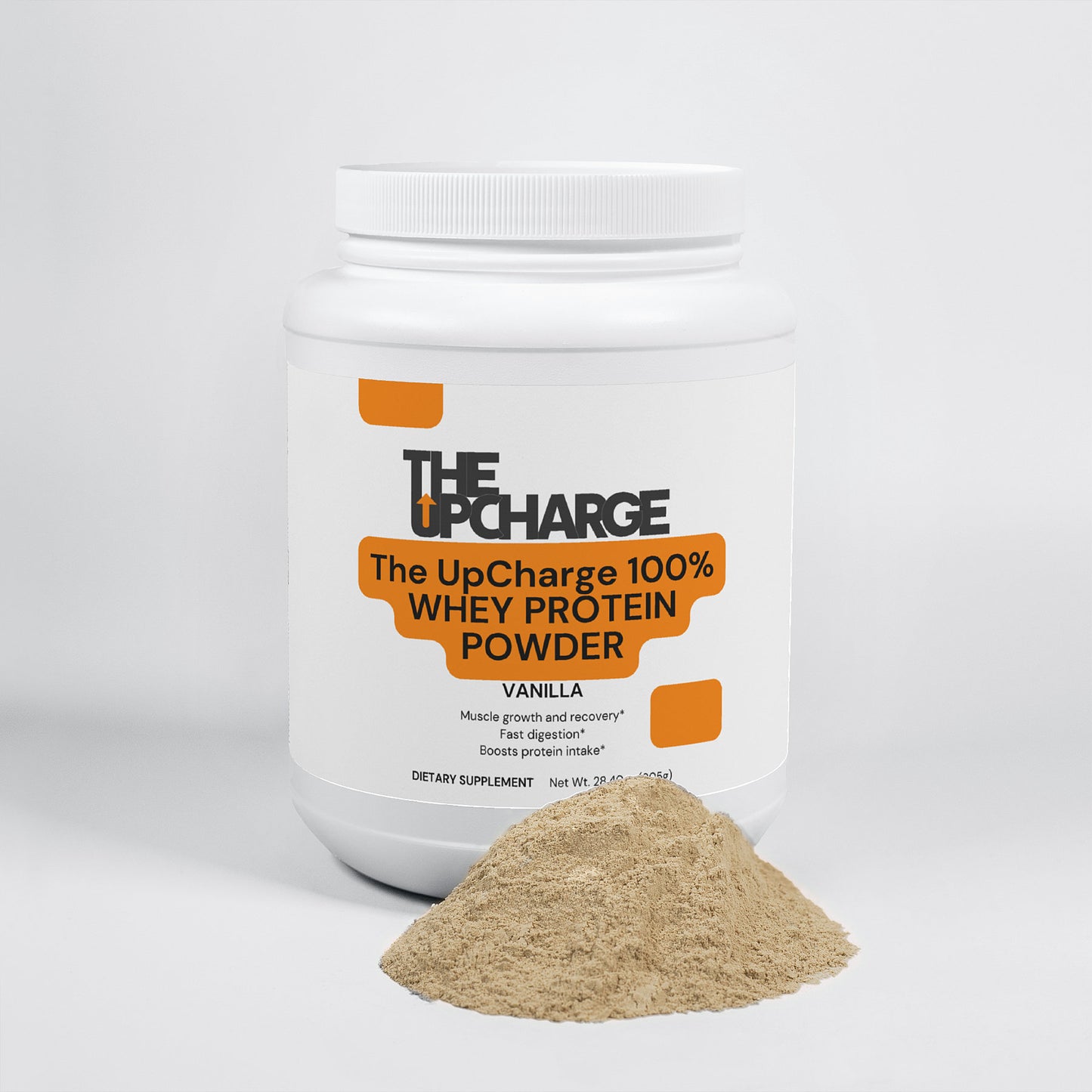 UpCharged 100% Whey Protein Powder (Vanilla)