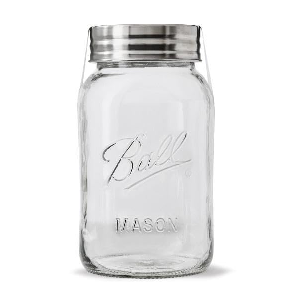 Wide Mason Jars with Lids