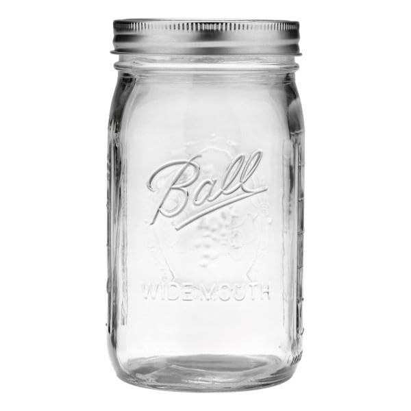 Wide Mason Jars with Lids