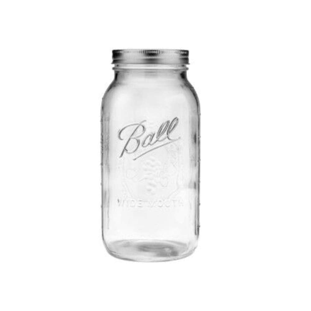 Wide Mason Jars with Lids