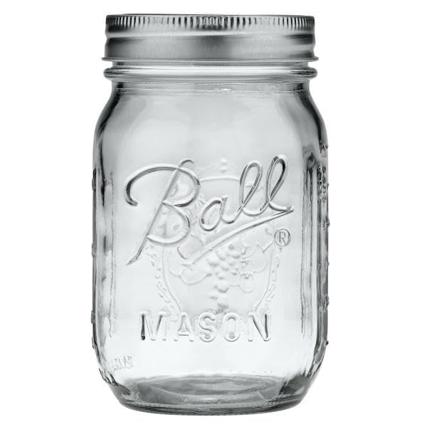 Wide Mason Jars with Lids