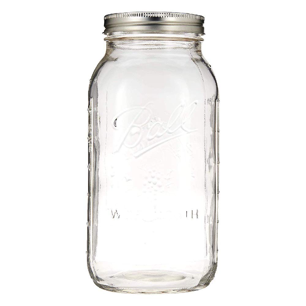 Wide Mason Jars with Lids