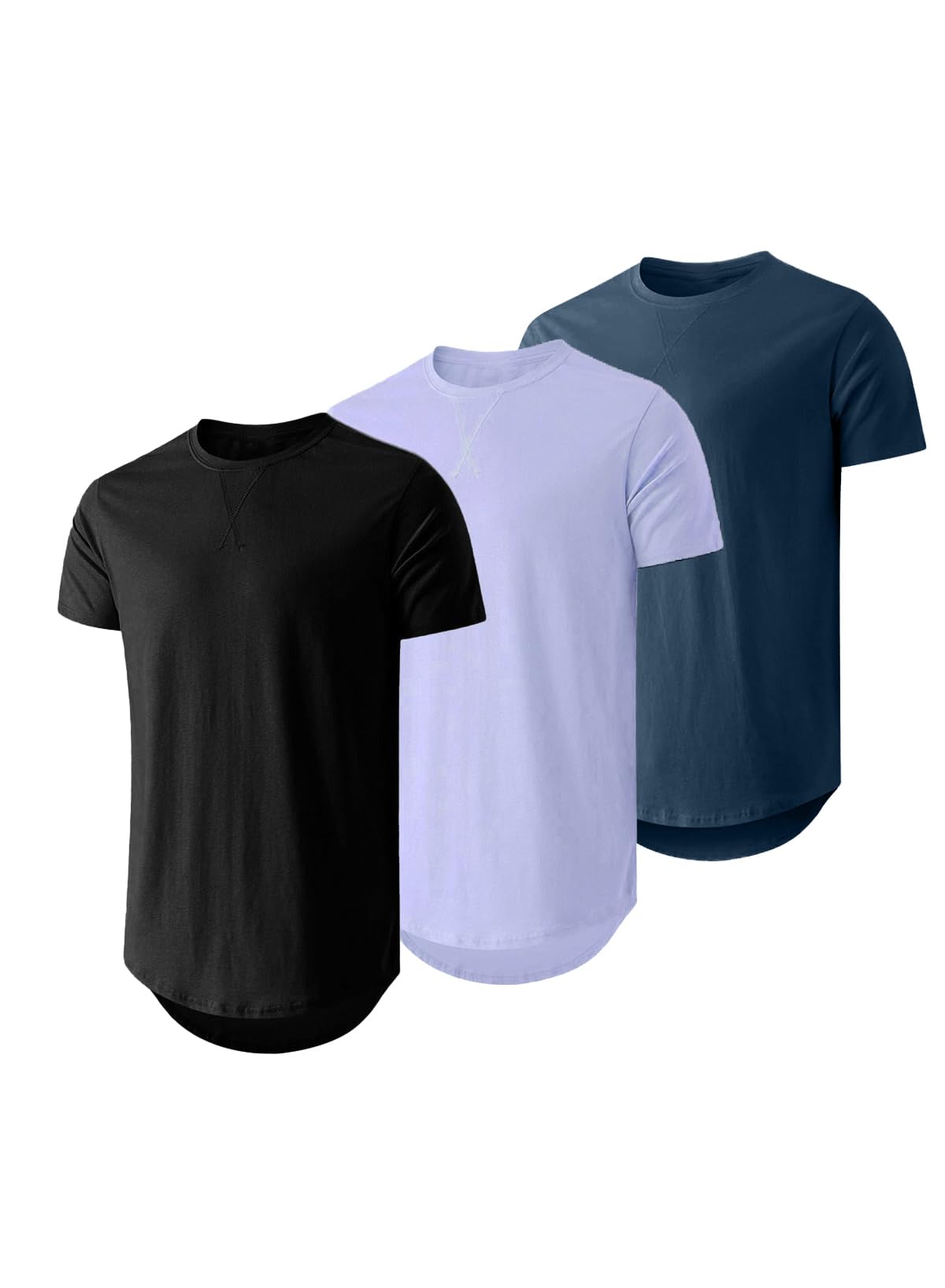 Men's Longline T-Shirt Pack