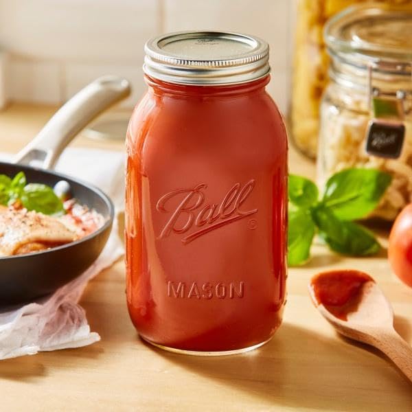 Wide Mason Jars with Lids