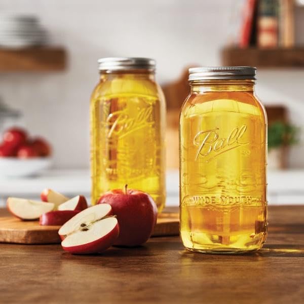 Wide Mason Jars with Lids