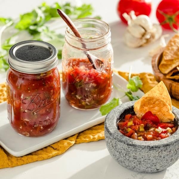 Wide Mason Jars with Lids