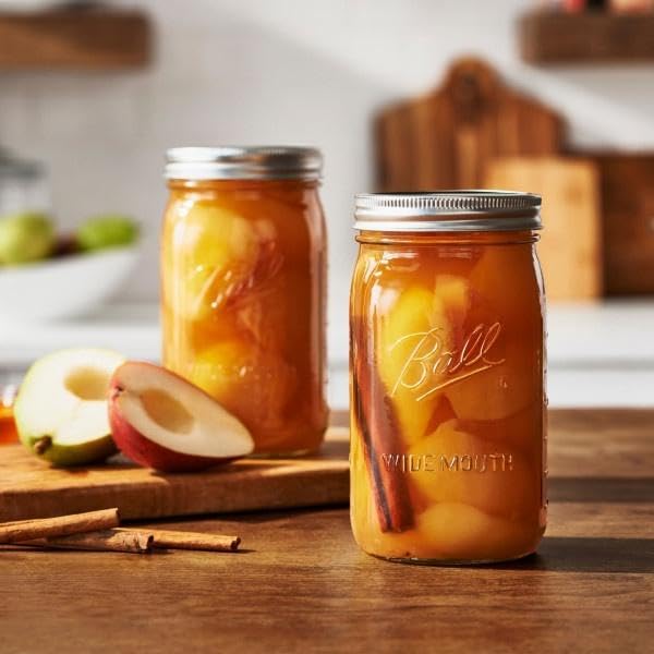 Wide Mason Jars with Lids