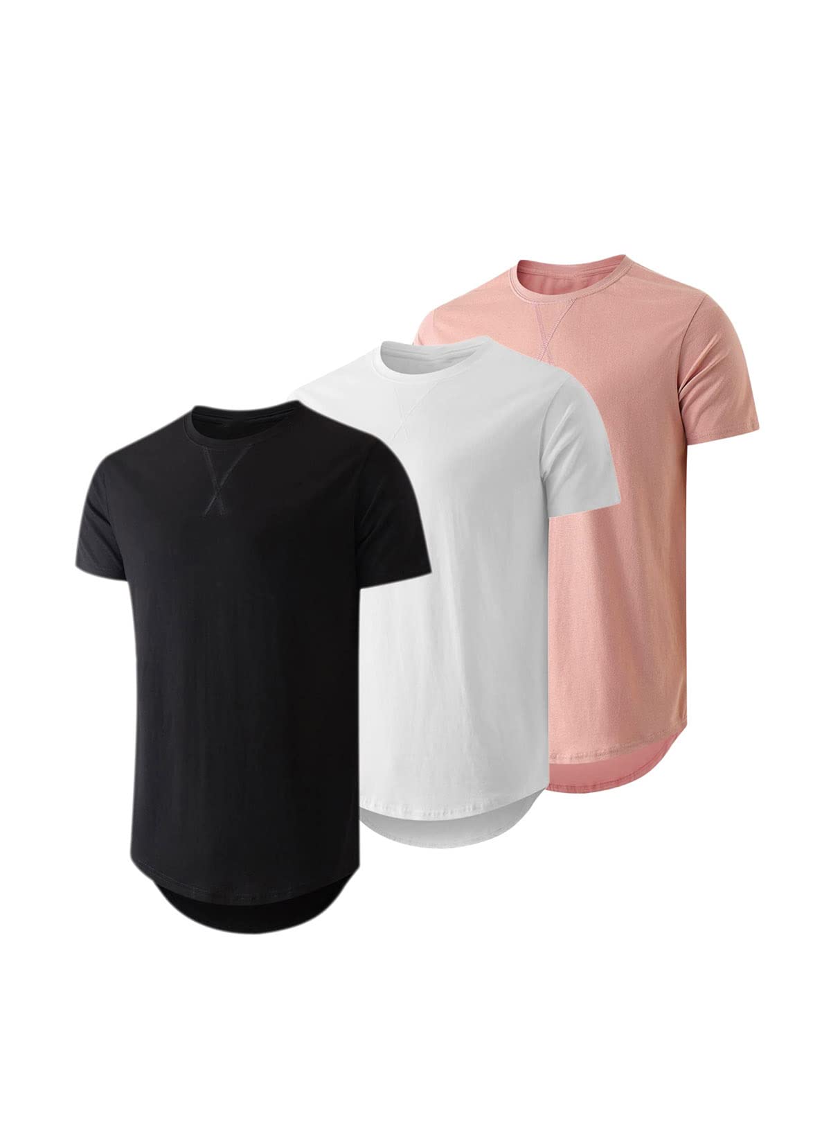 Men's Longline T-Shirt Pack