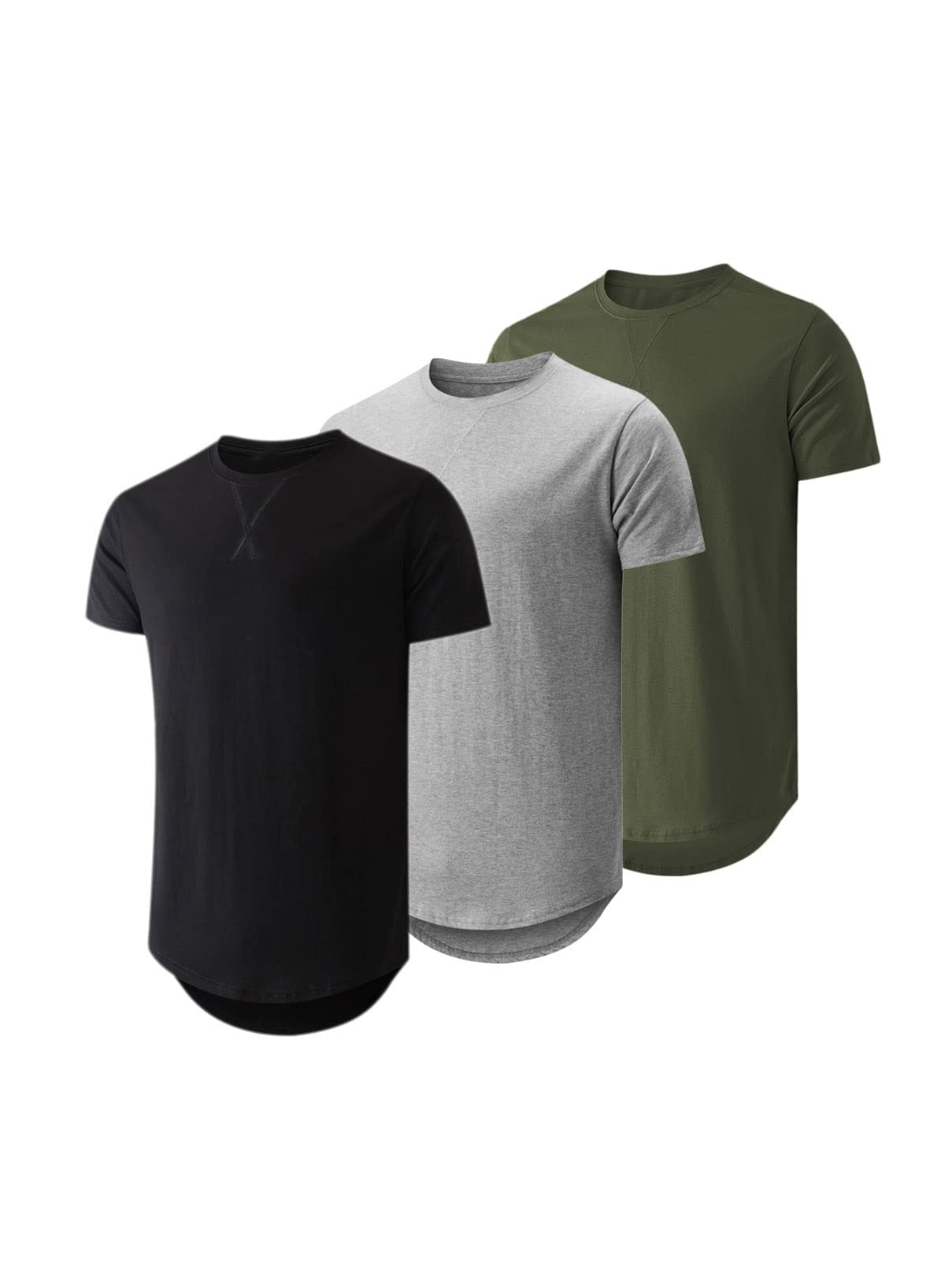 Men's Longline T-Shirt Pack