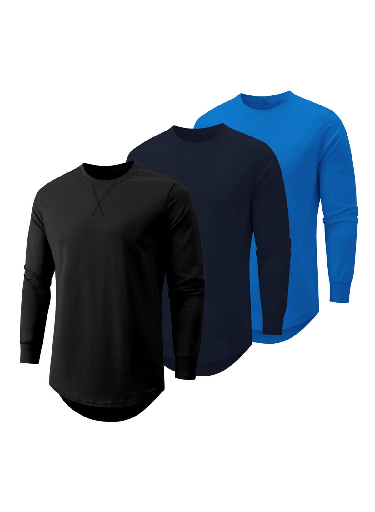 Men's Longline T-Shirt Pack