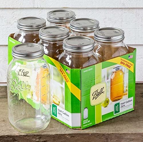 Wide Mason Jars with Lids