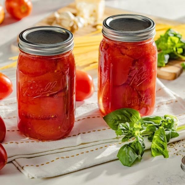 Wide Mason Jars with Lids