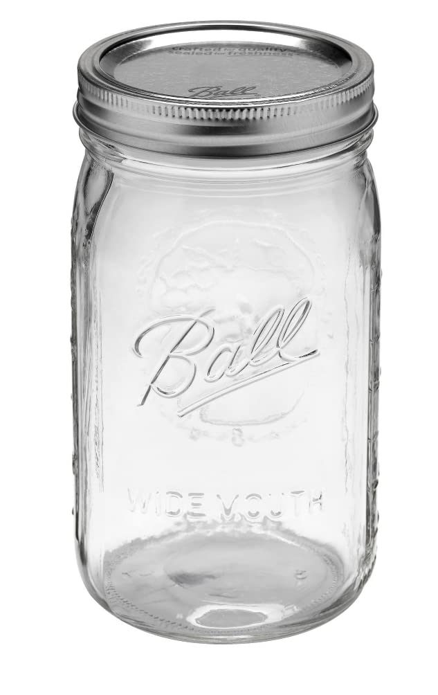 Wide Mason Jars with Lids