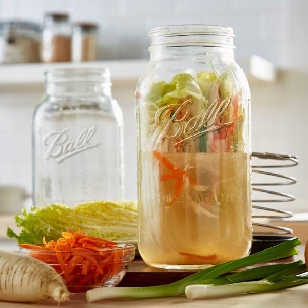 Wide Mason Jars with Lids