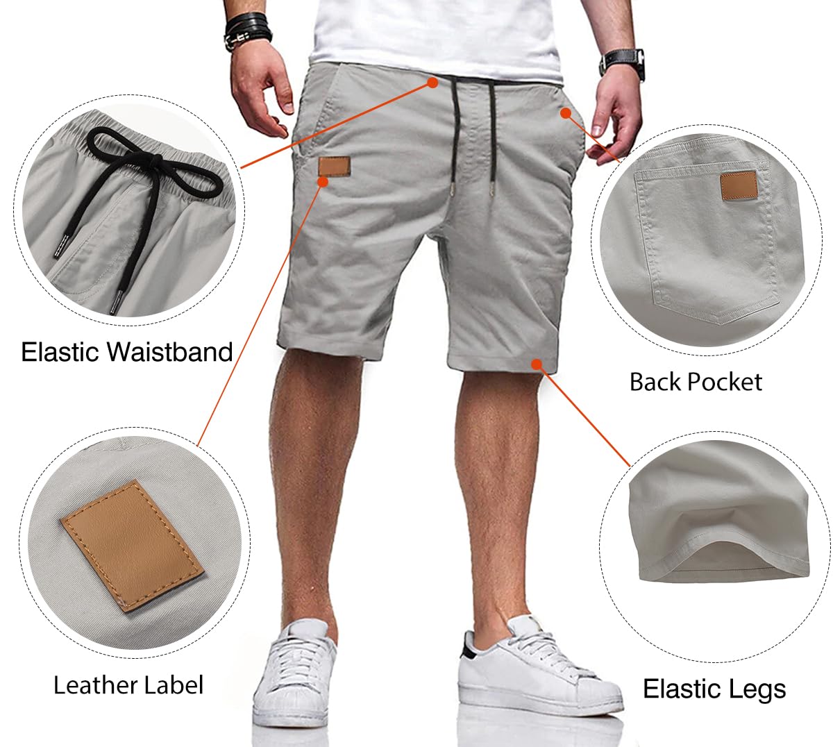 Men's Cotton Casual Shorts