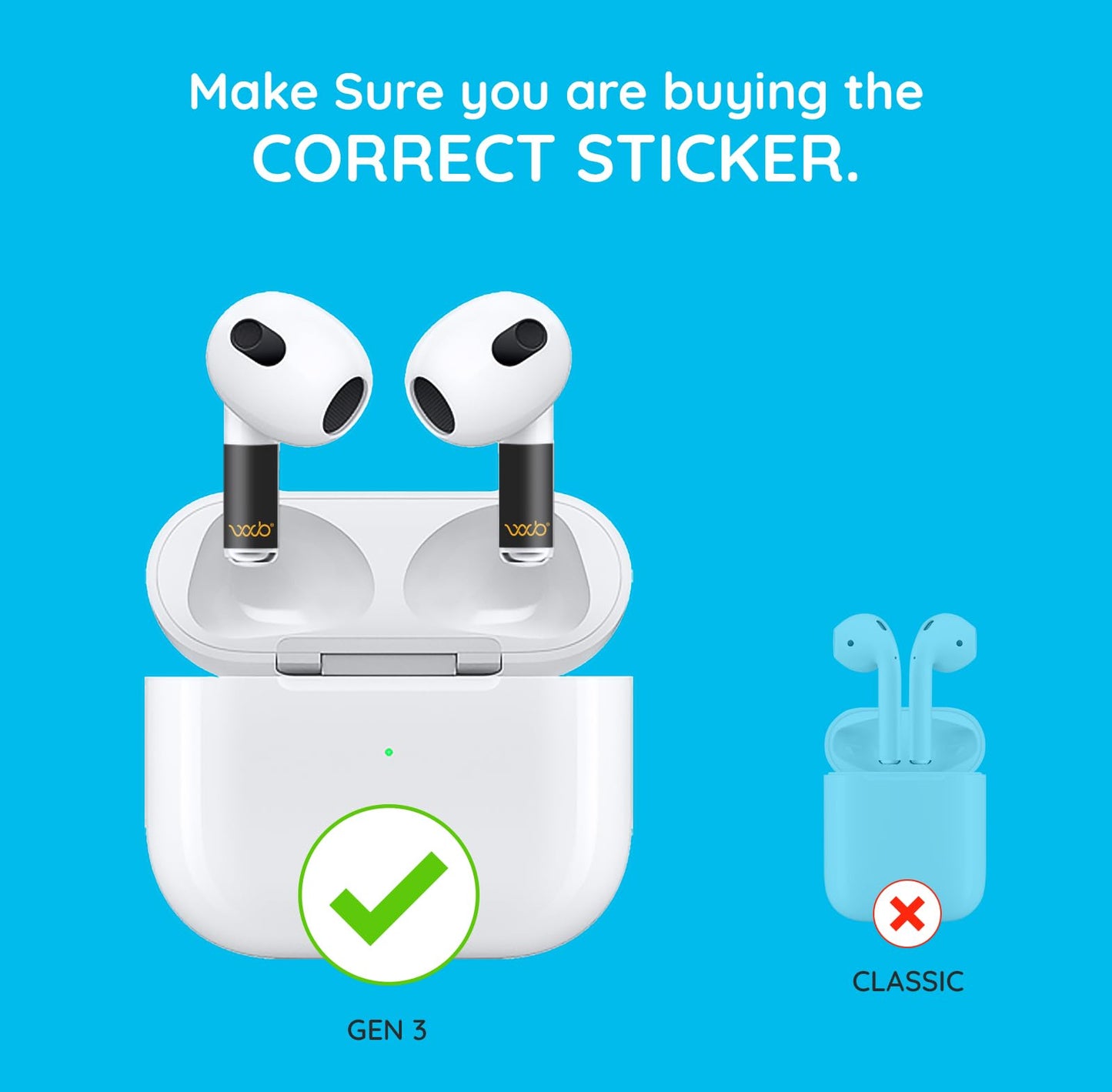 EMF Protection Sticker For AirPods Pro