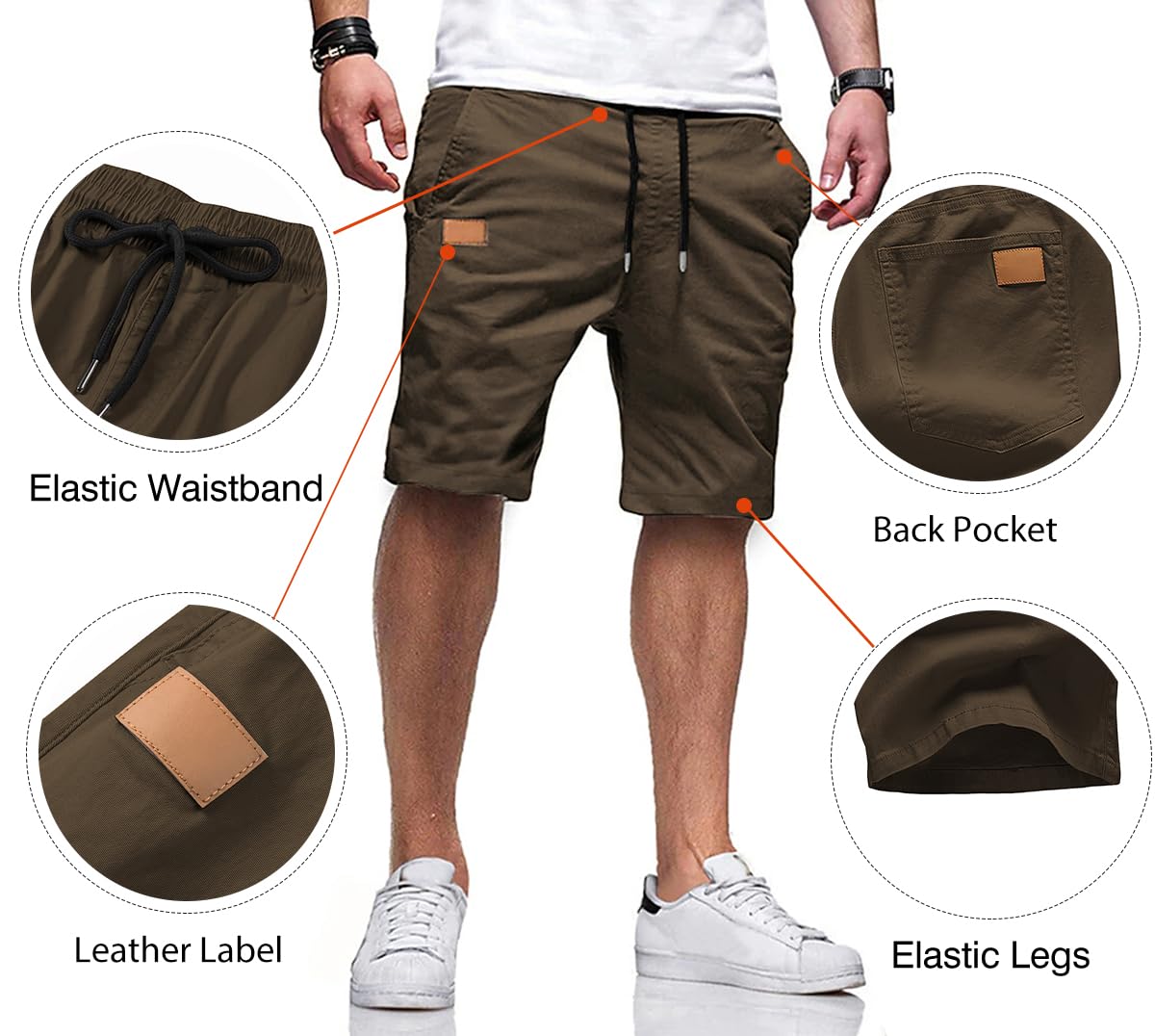 Men's Cotton Casual Shorts