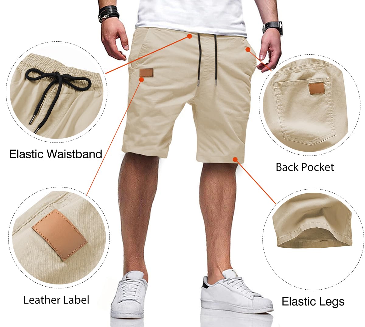 Men's Cotton Casual Shorts