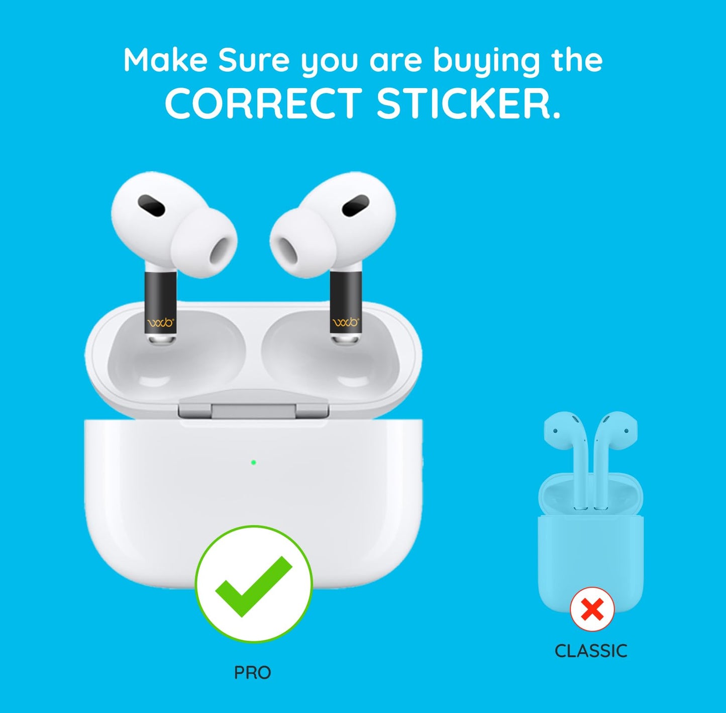 EMF Protection Sticker For AirPods Pro