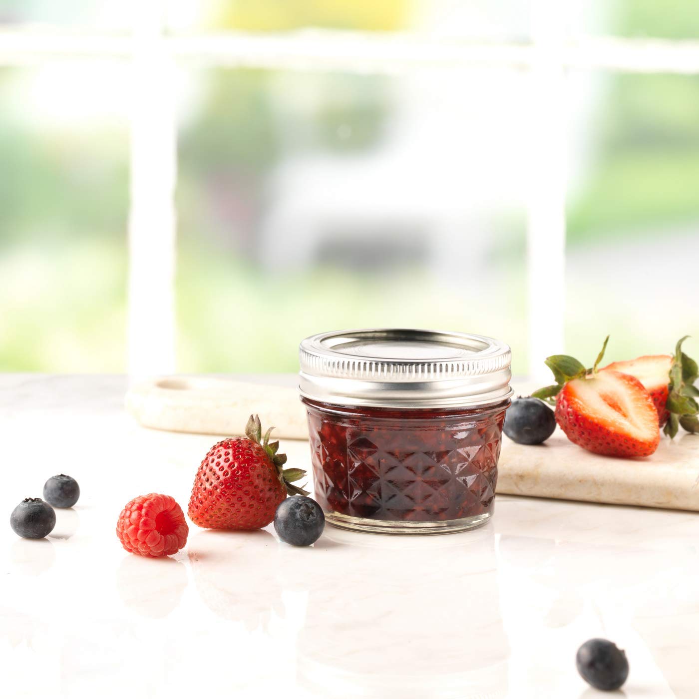 Wide Mason Jars with Lids