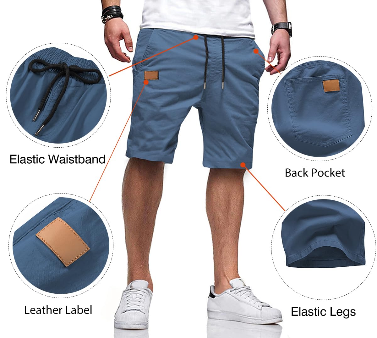 Men's Cotton Casual Shorts