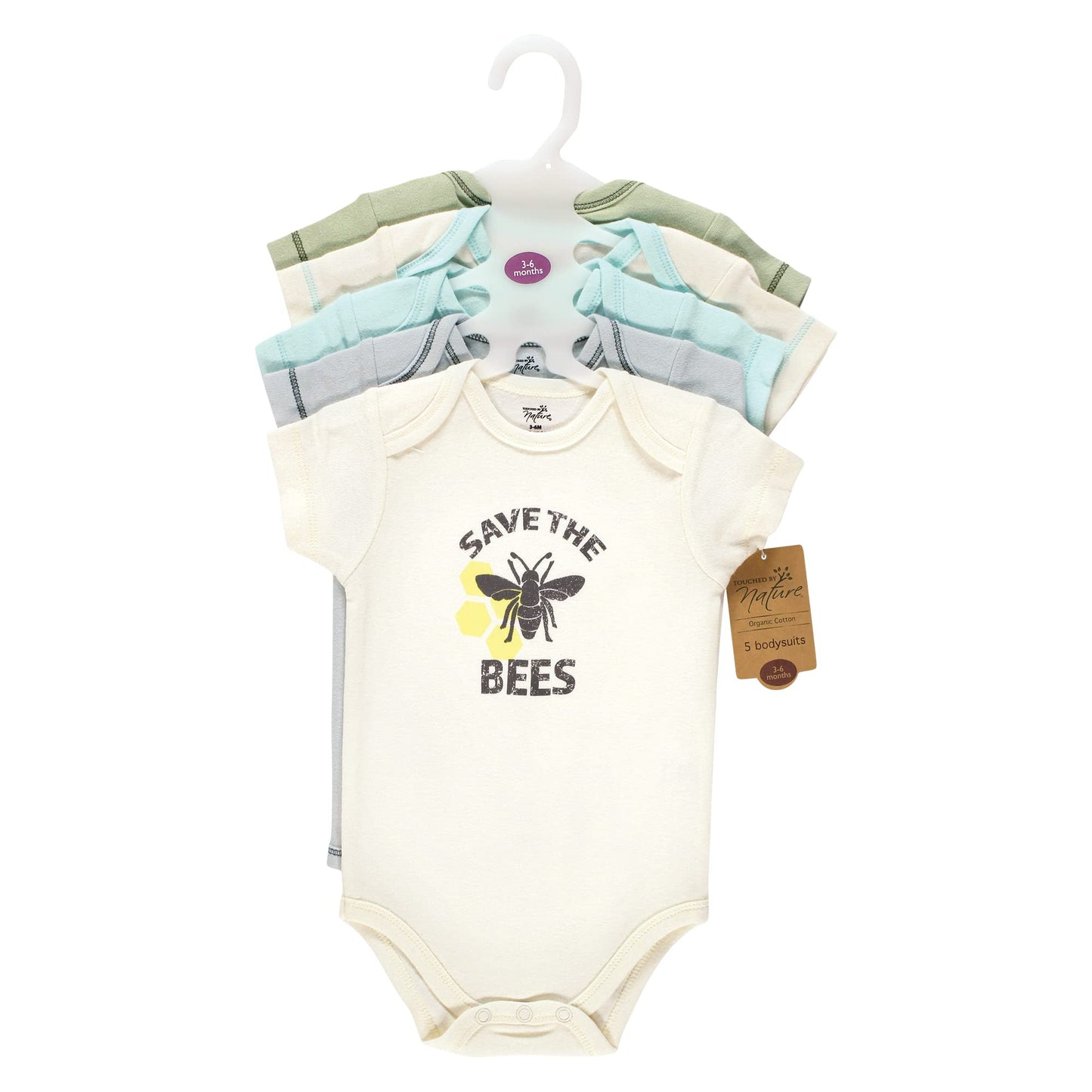 Unisex Baby Organic Cotton Bodysuits