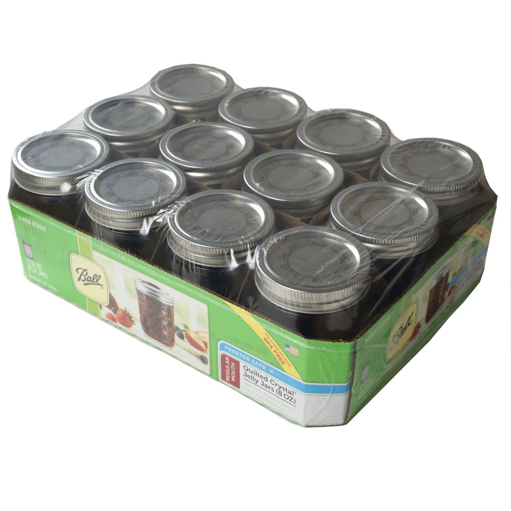 Wide Mason Jars with Lids