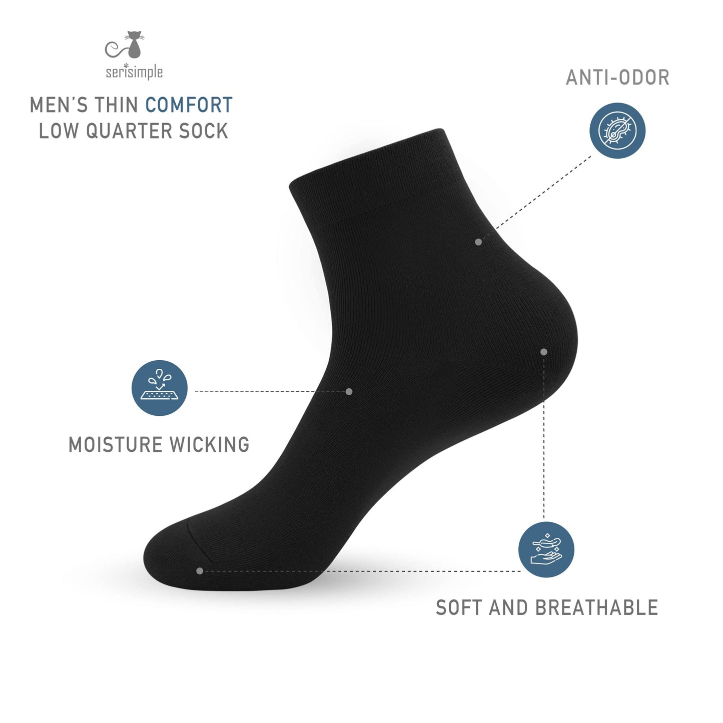 Viscose Bamboo Men’s Socks