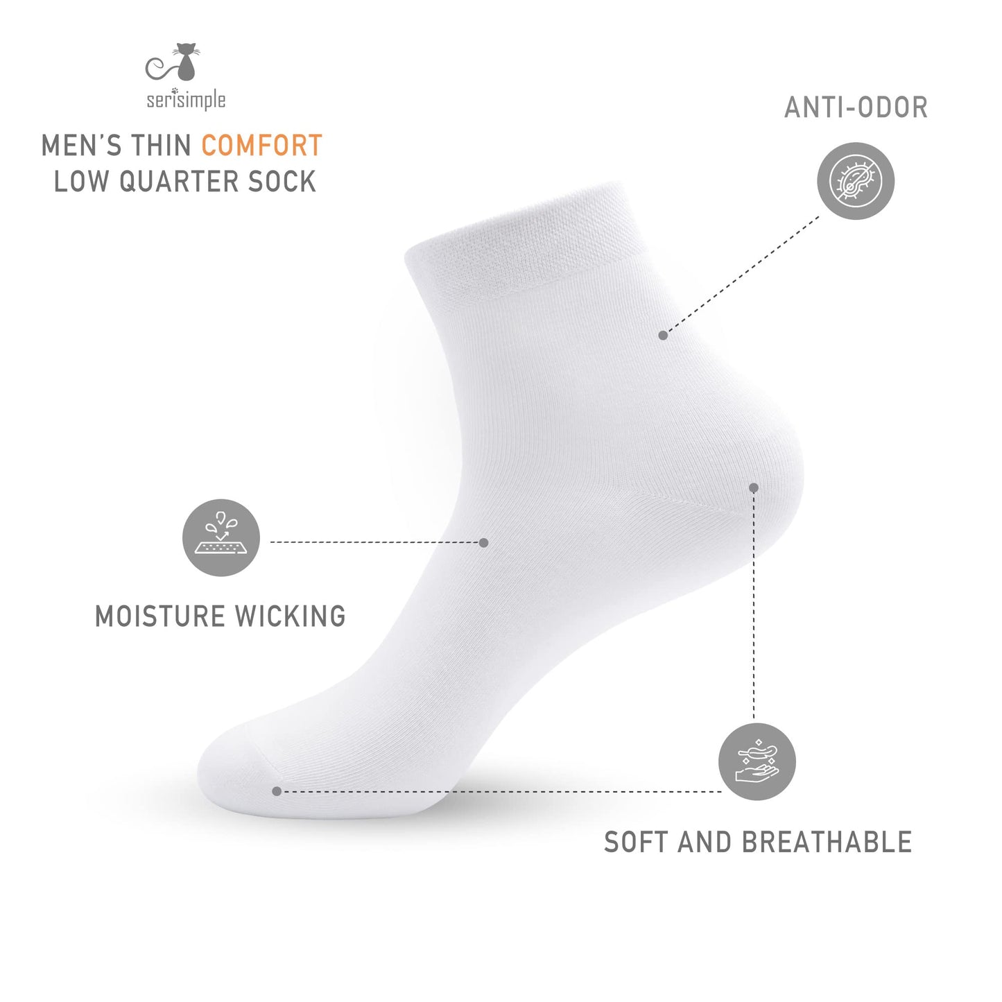 Viscose Bamboo Men’s Socks