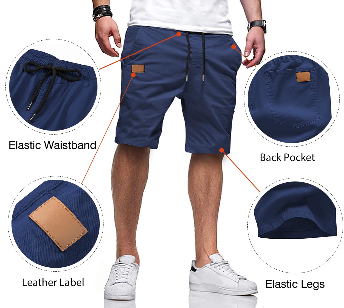 Men's Cotton Casual Shorts