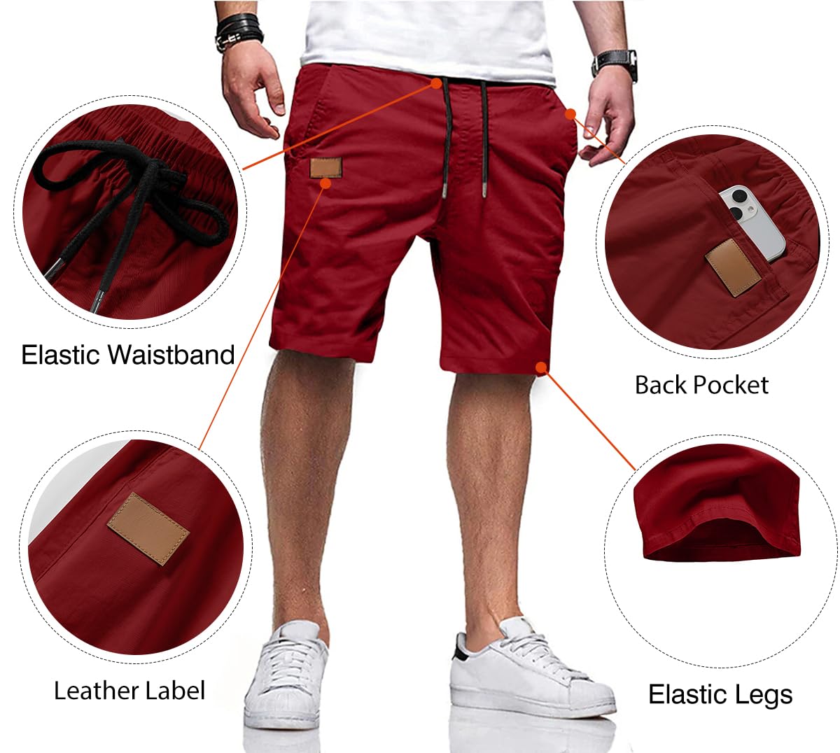 Men's Cotton Casual Shorts