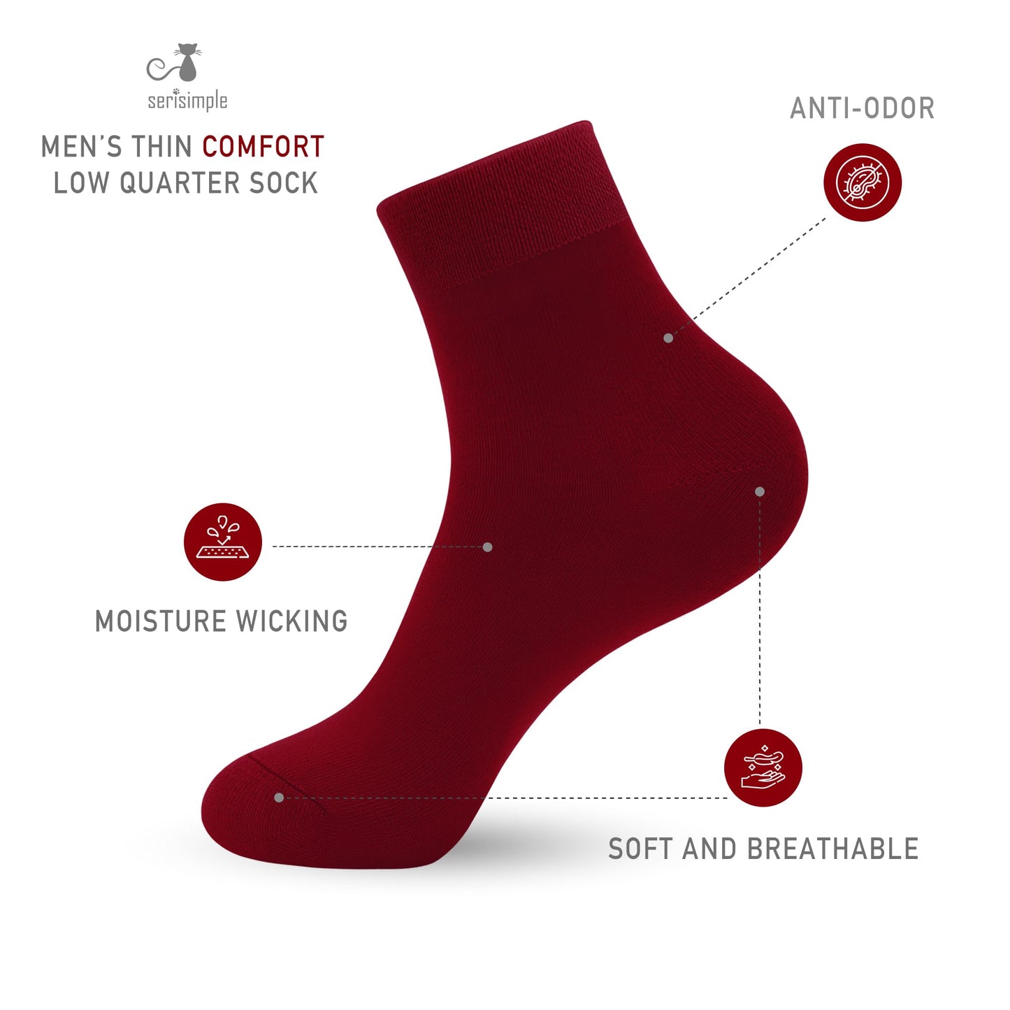 Viscose Bamboo Men’s Socks