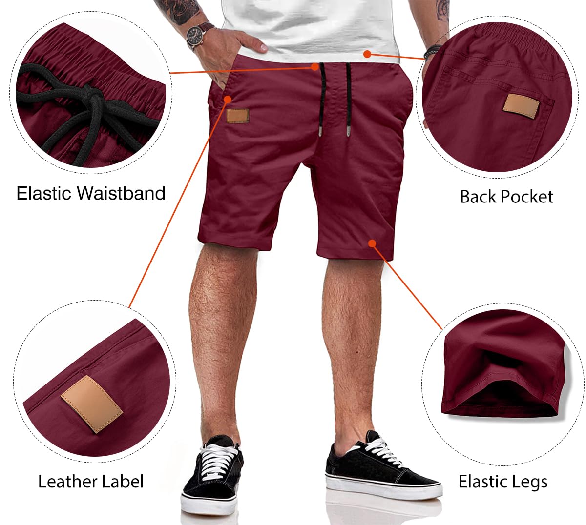 Men's Cotton Casual Shorts