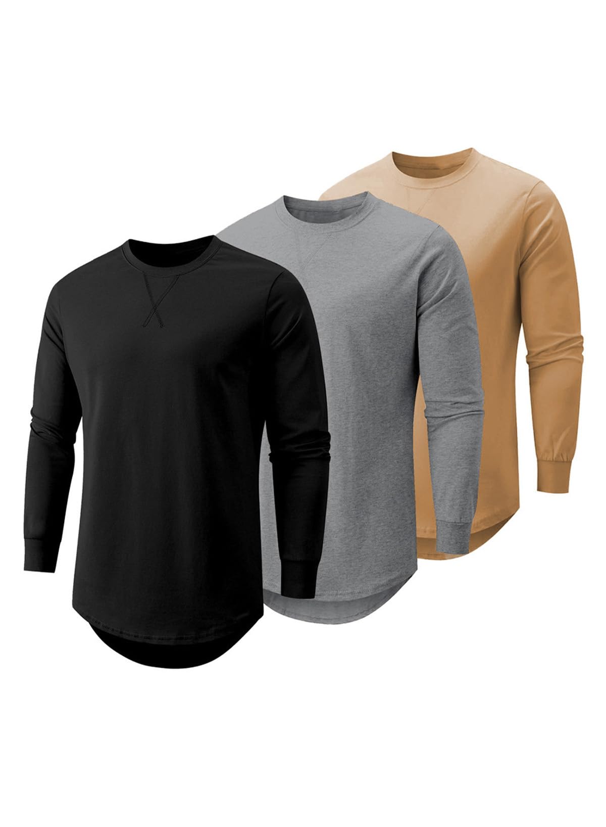 Men's Longline T-Shirt Pack