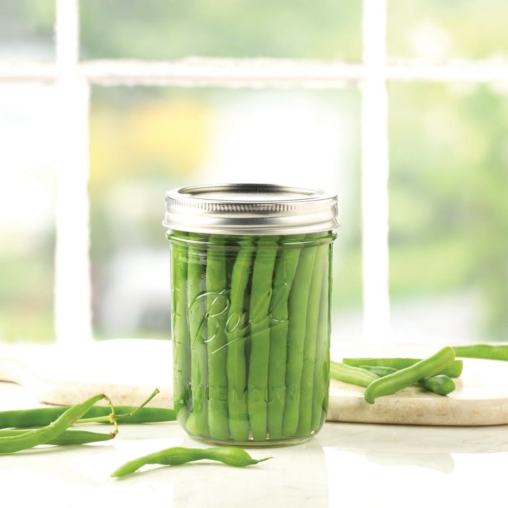 Wide Mason Jars with Lids