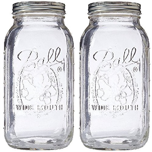 Wide Mason Jars with Lids