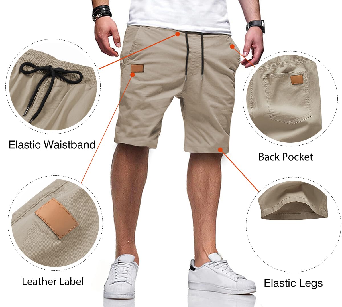 Men's Cotton Casual Shorts