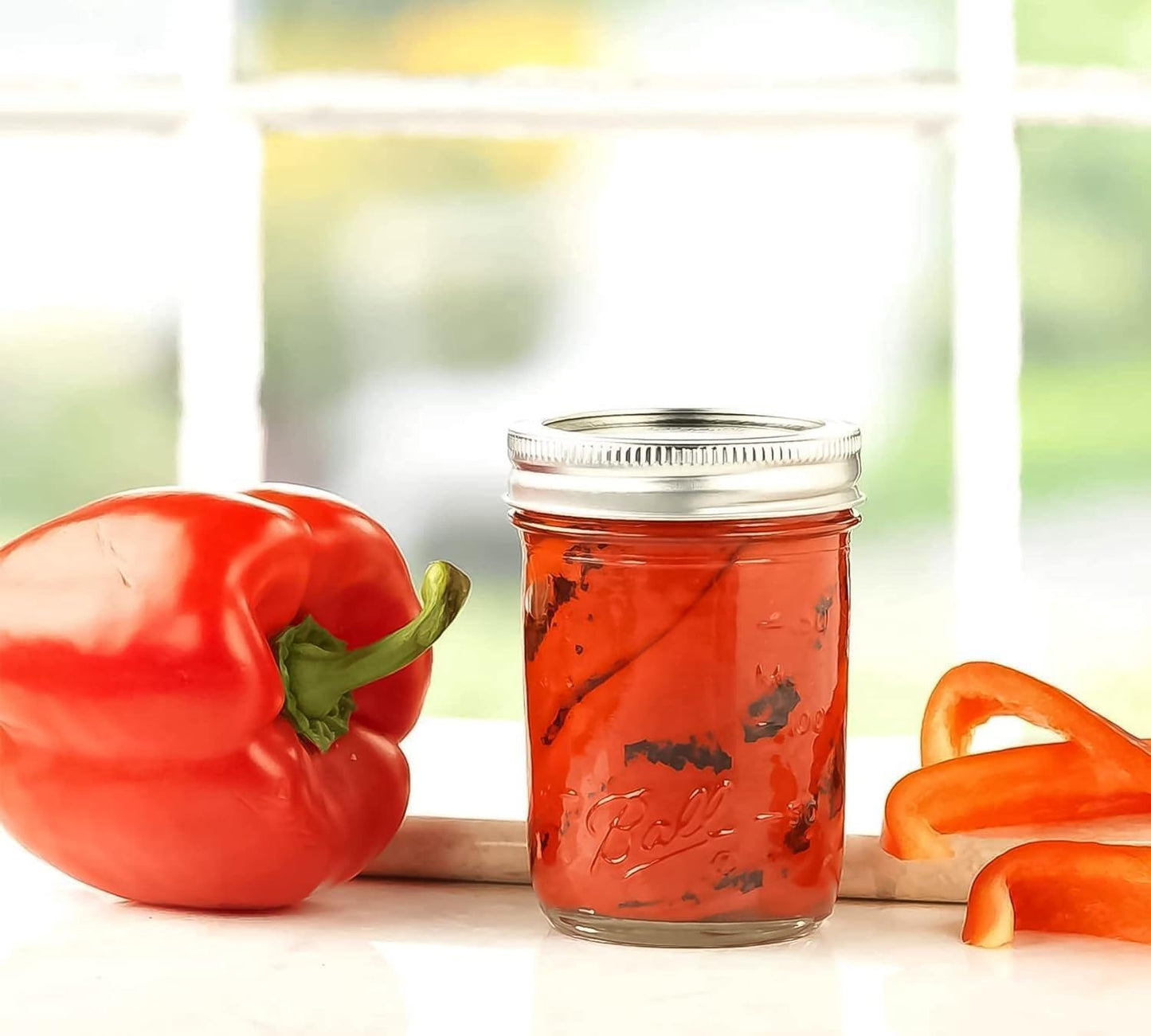 Wide Mason Jars with Lids