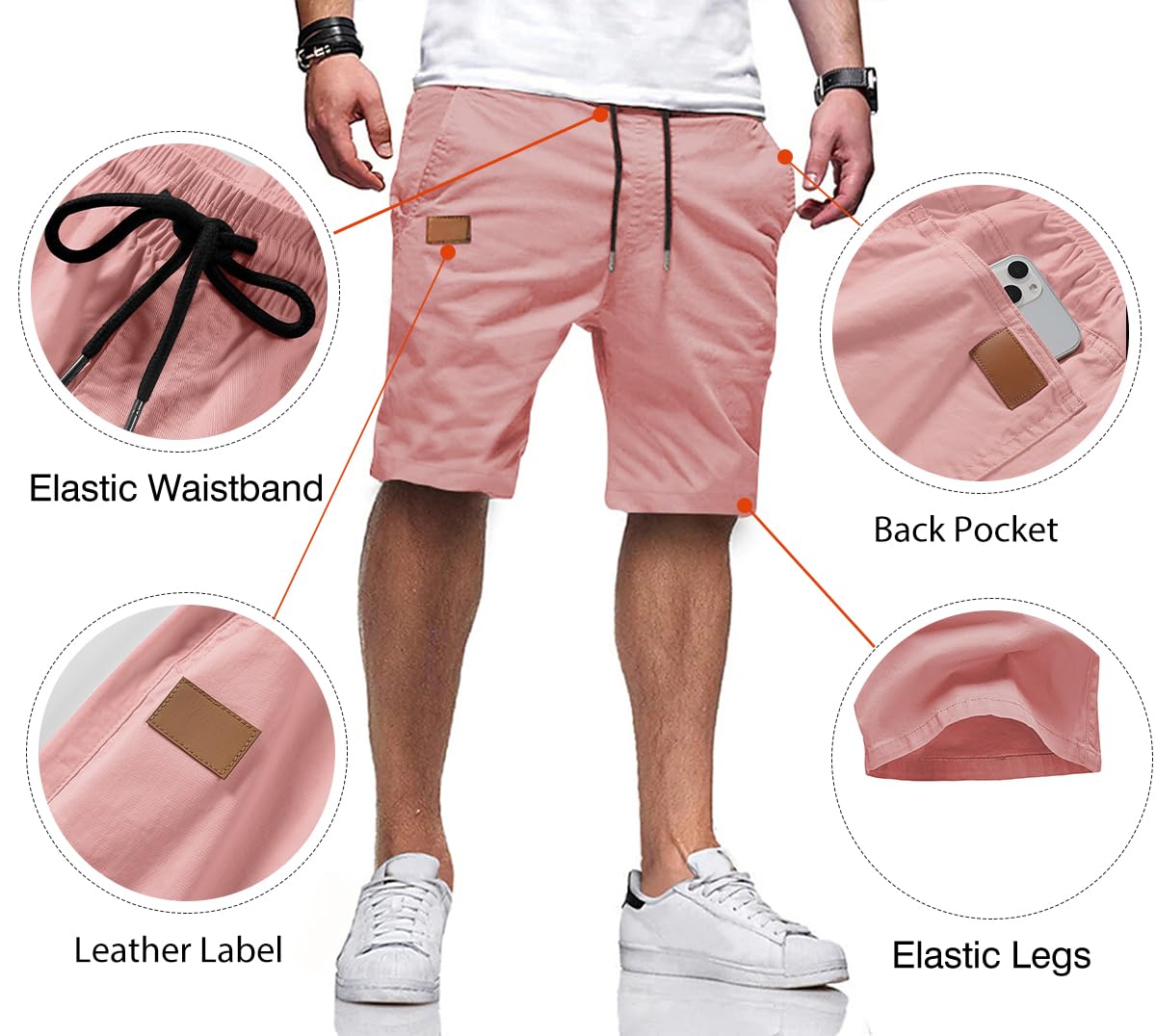 Men's Cotton Casual Shorts