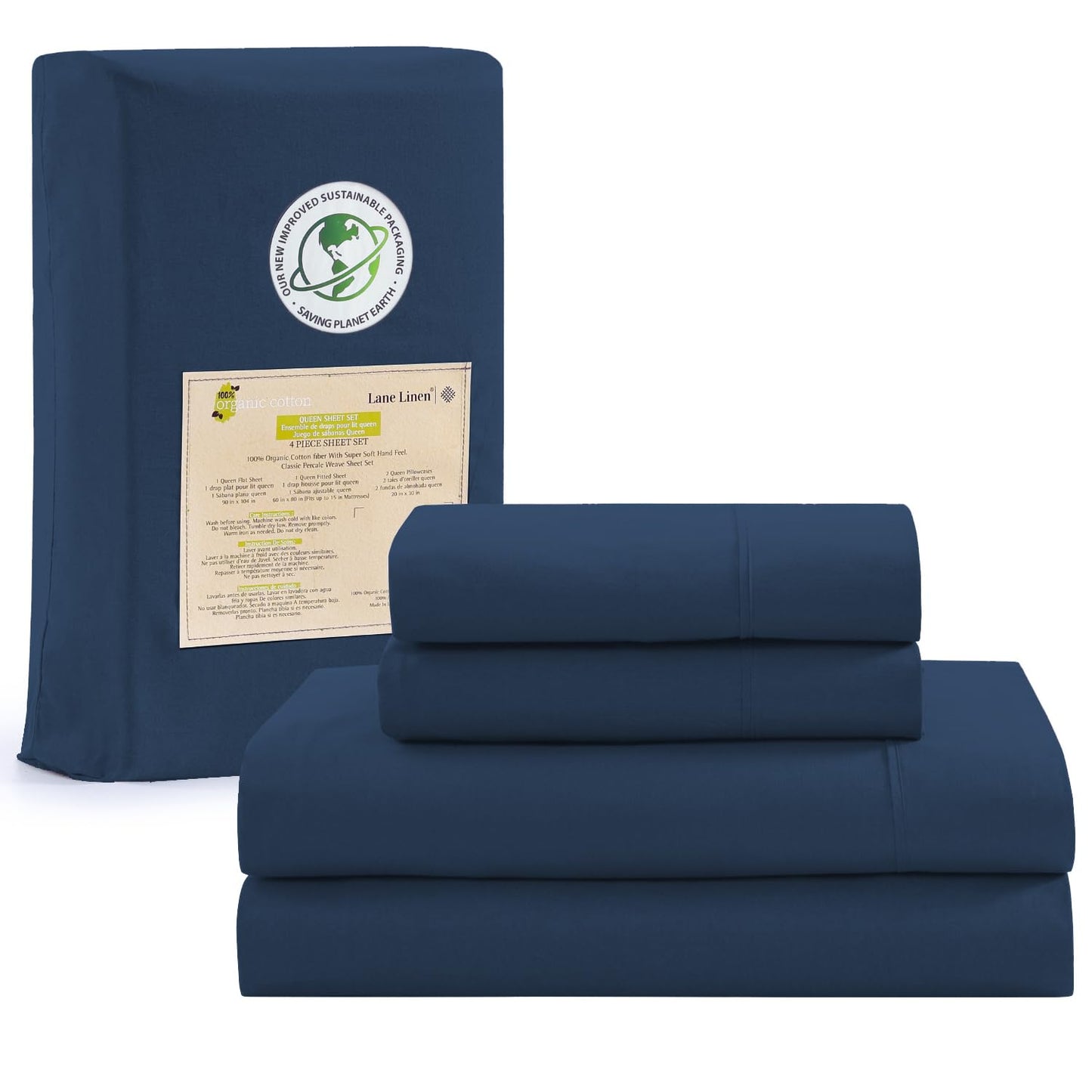 4-Piece King Size Sheet Set