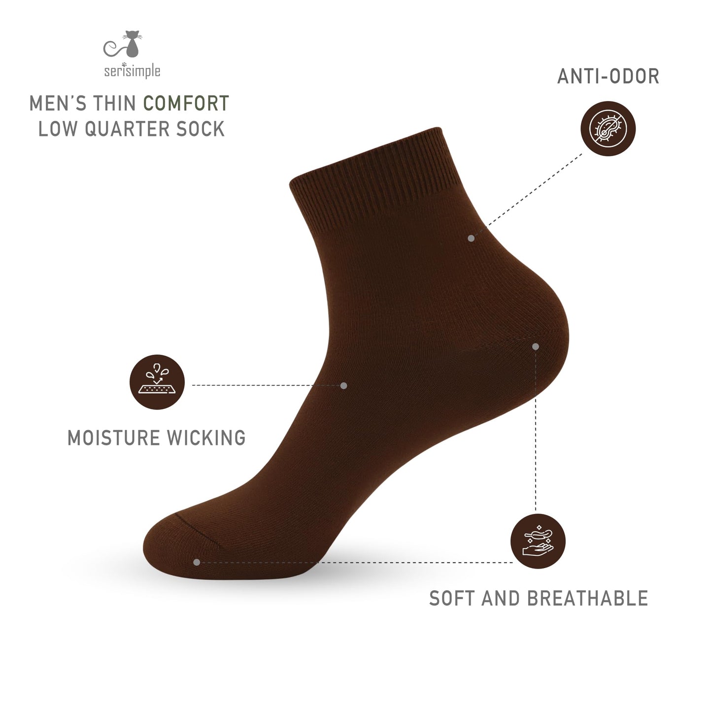 Viscose Bamboo Men’s Socks