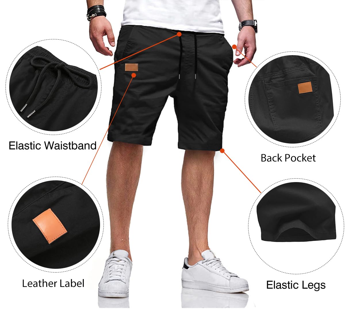 Men's Cotton Casual Shorts