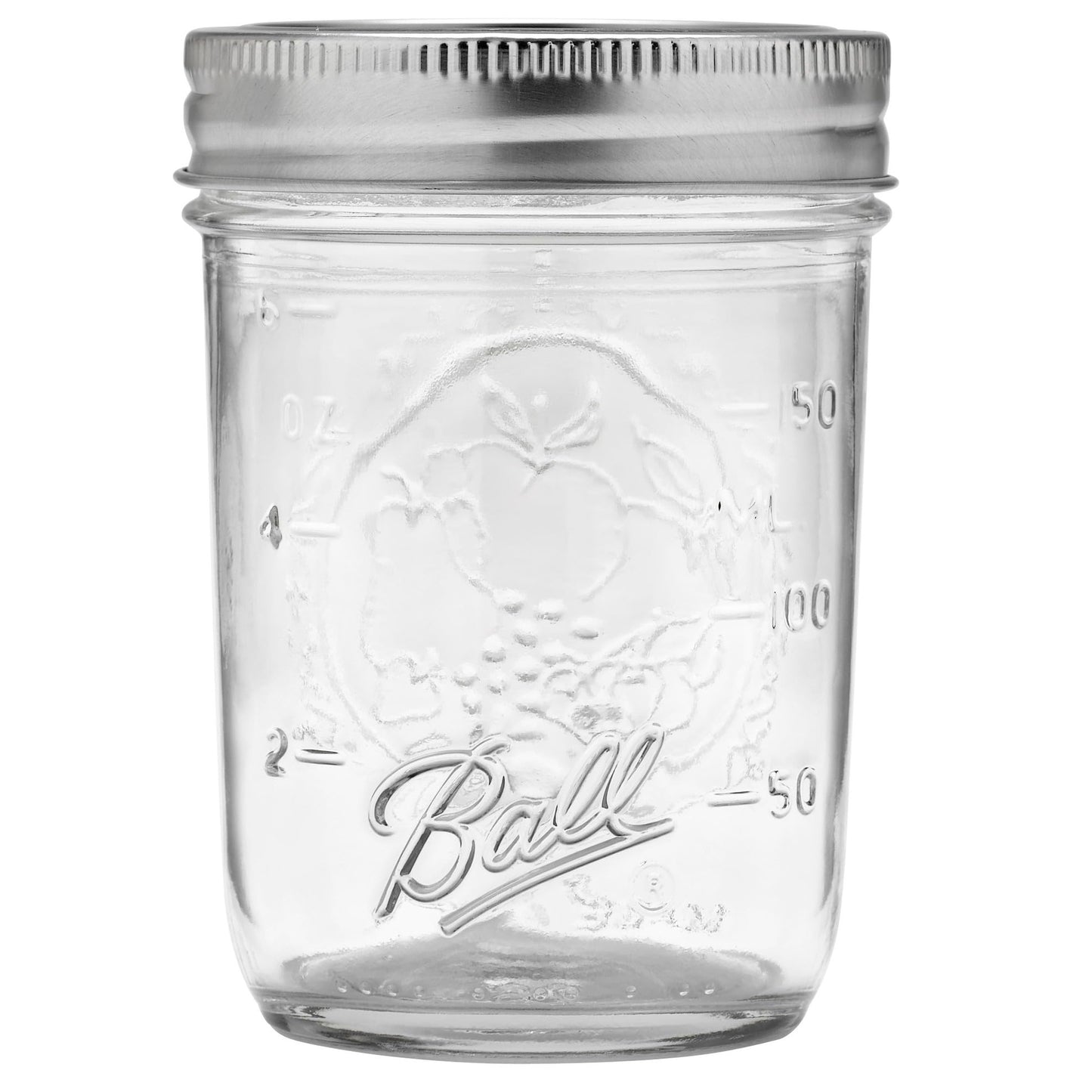 Wide Mason Jars with Lids