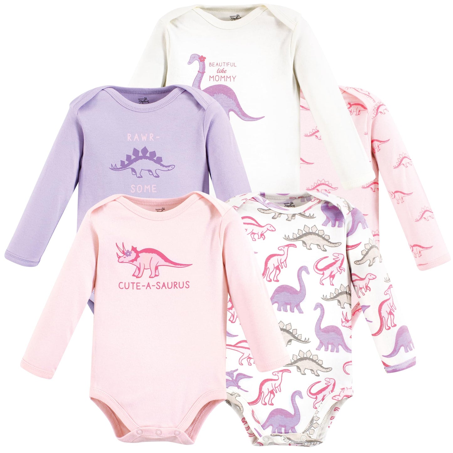 Unisex Baby Long-Sleeve Bodysuits