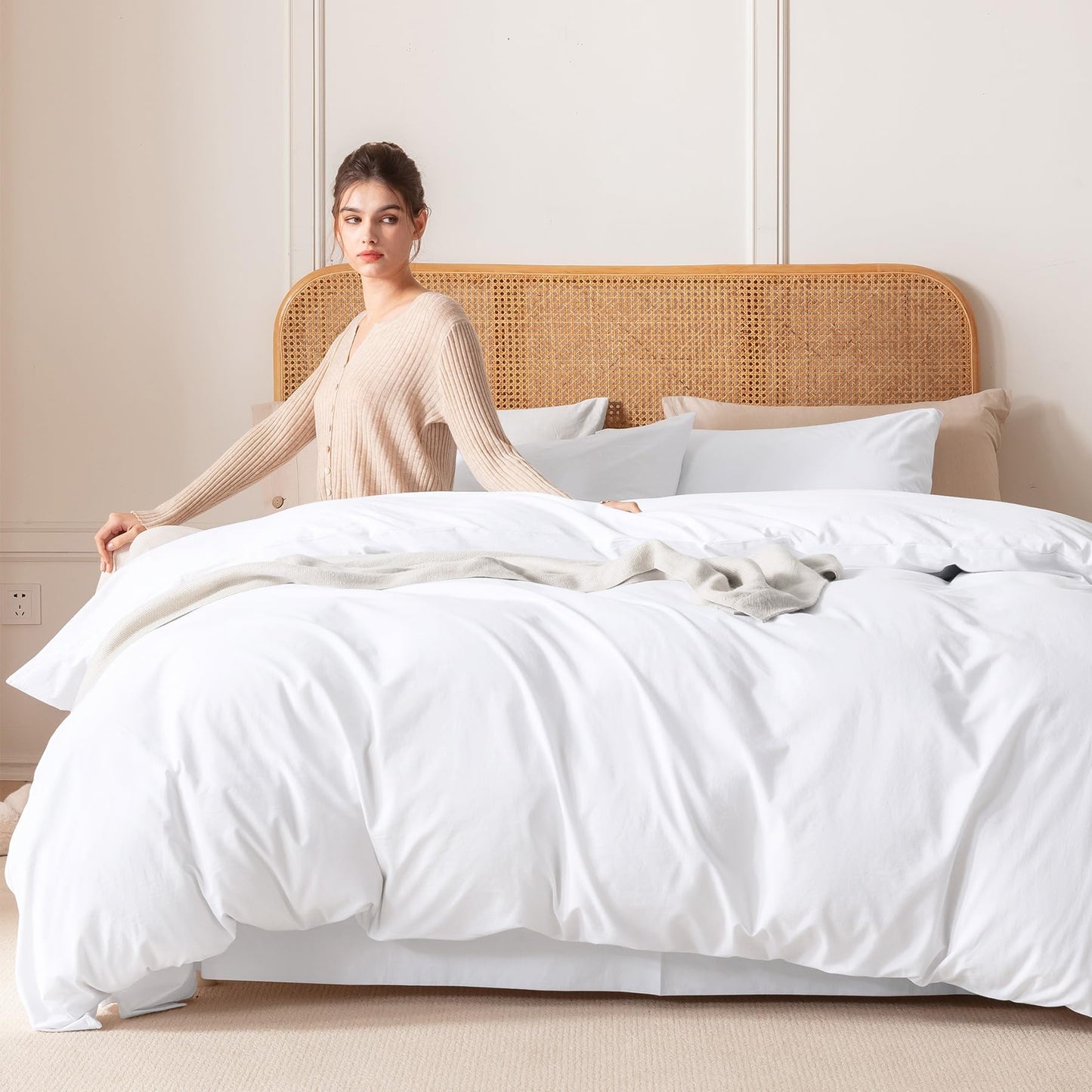 Breathable Cotton Duvet Set