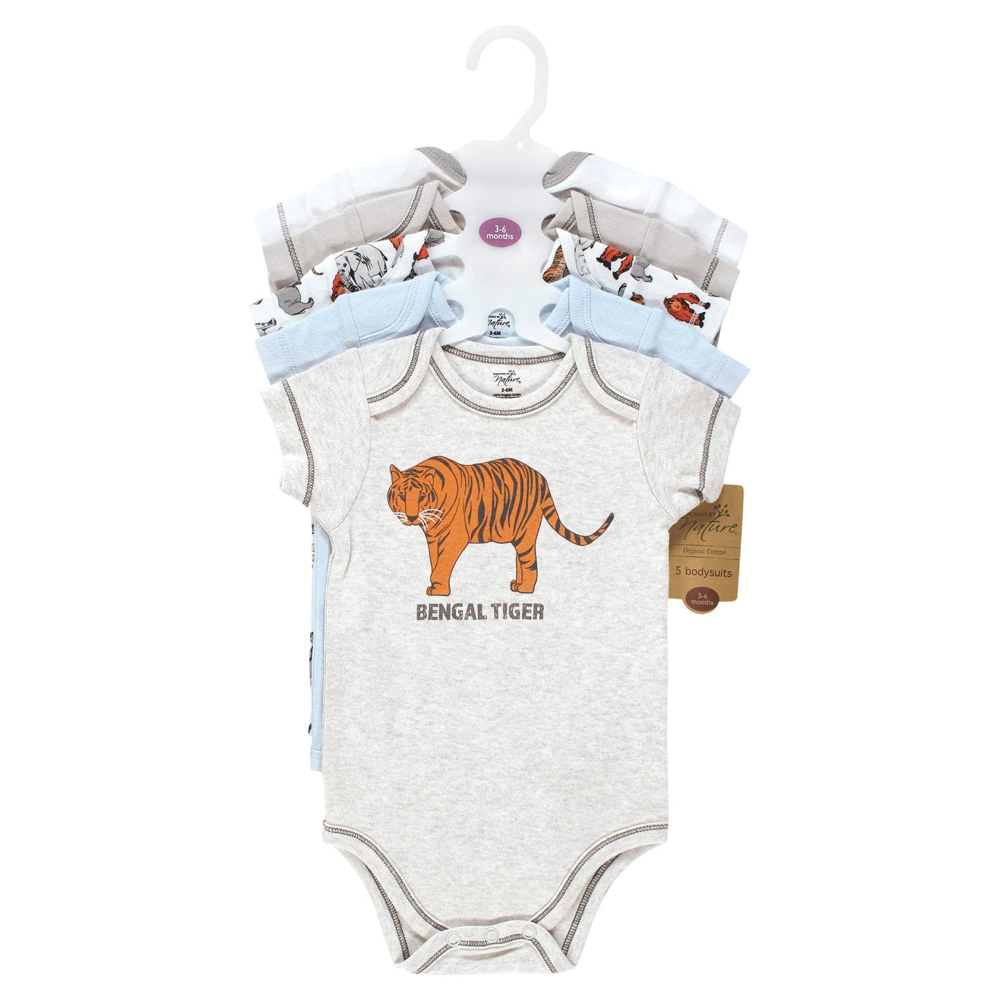 Unisex Baby Organic Cotton Bodysuits