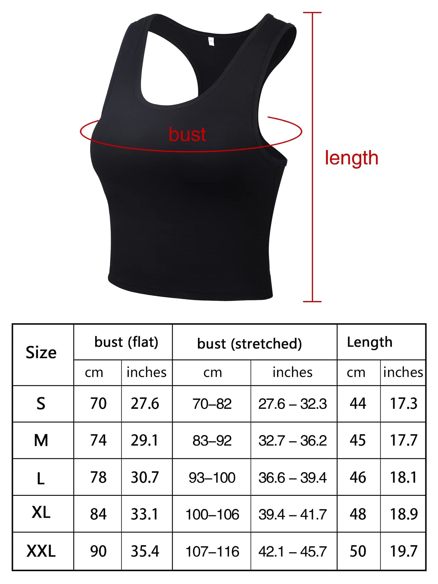 8 Pcs Women Basic Crop Tank Tops Sleeveless Racerback Crop Cotton Top