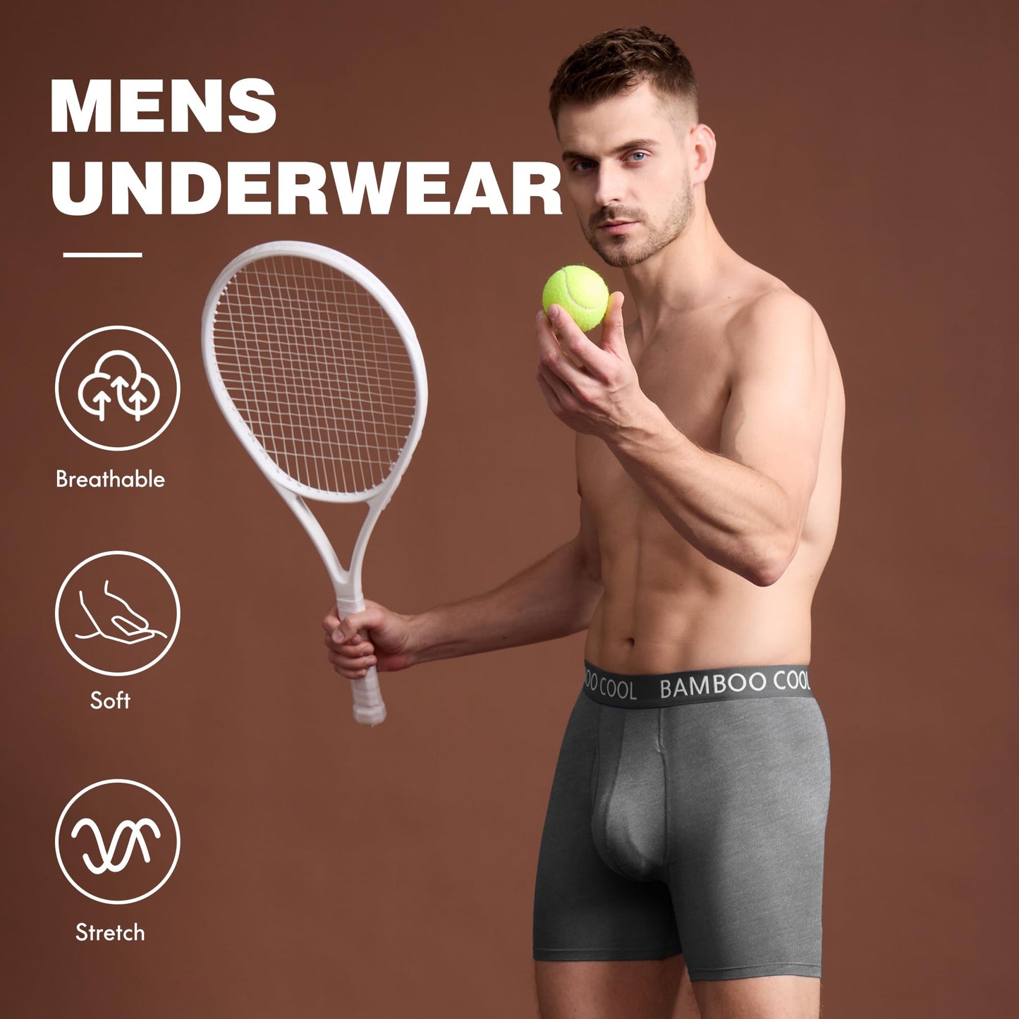 Breathable Men's Underwear Set