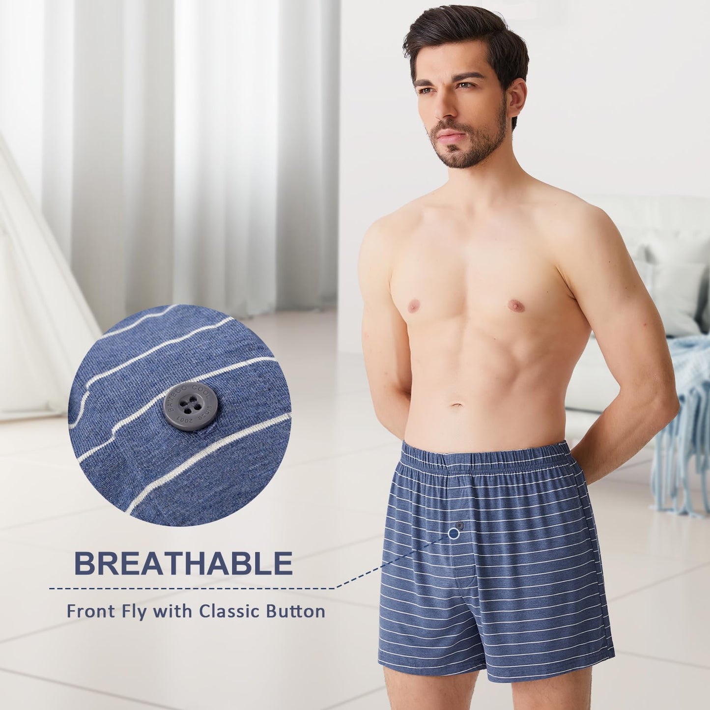 Breathable Casual Boxers Set