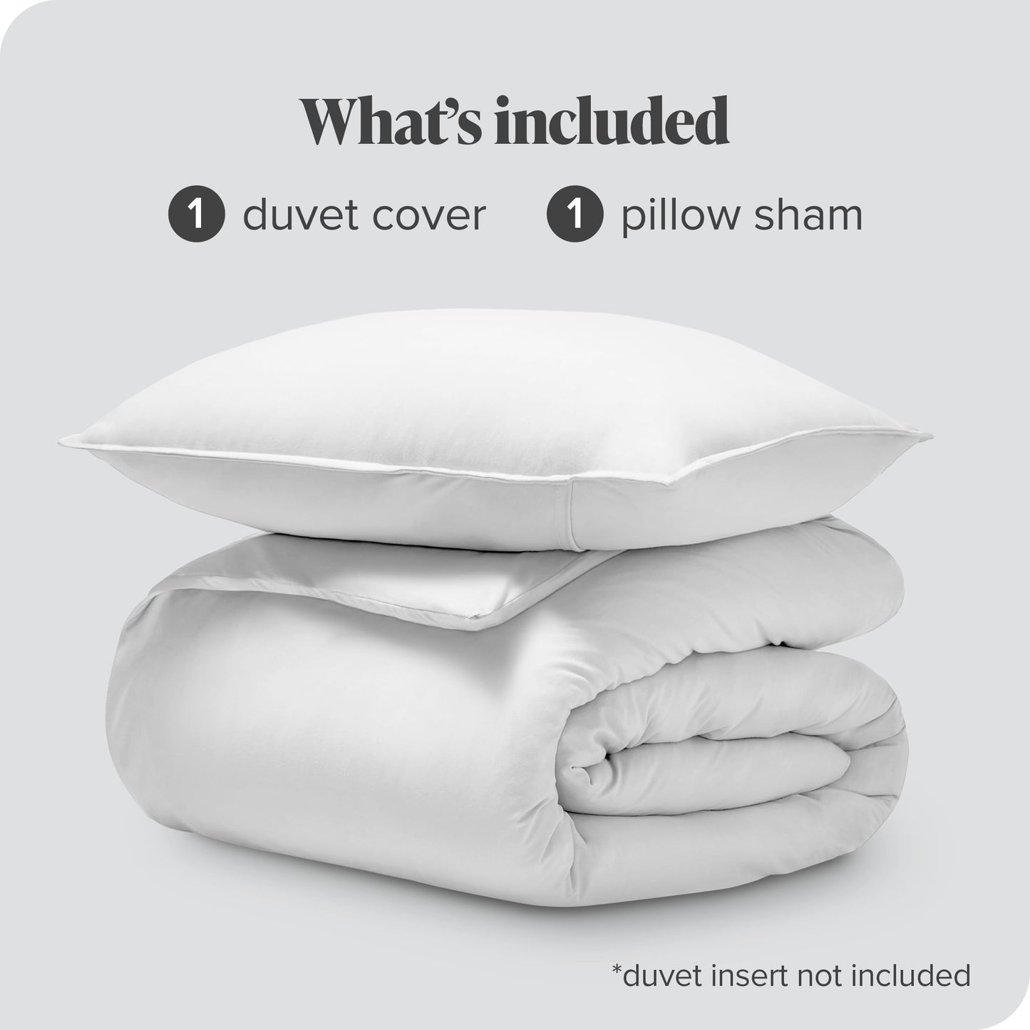 100% Organic Cotton Jersey Duvet Cover Set - Full/Queen Size - Ultra Soft - 100% Cotton - 3pcs - Corner Ties - Button Closure - Bedding Duvet Cover & Pillow Shams (Full/Queen, White)